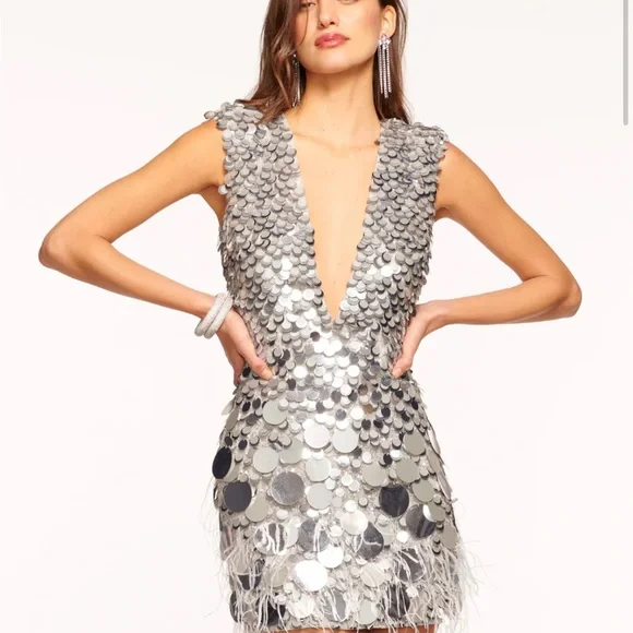Ramy Brook Dresses Ramy Brook Lacy Sequin Mini Dress Poshmark